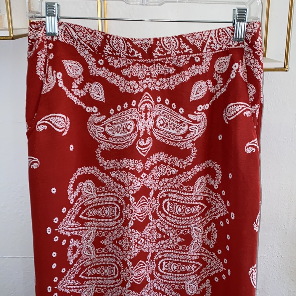 Lovely Boho Urban Outfitters Maxi Skirt. Paisley Bandana Print. - Picture 4 of 10